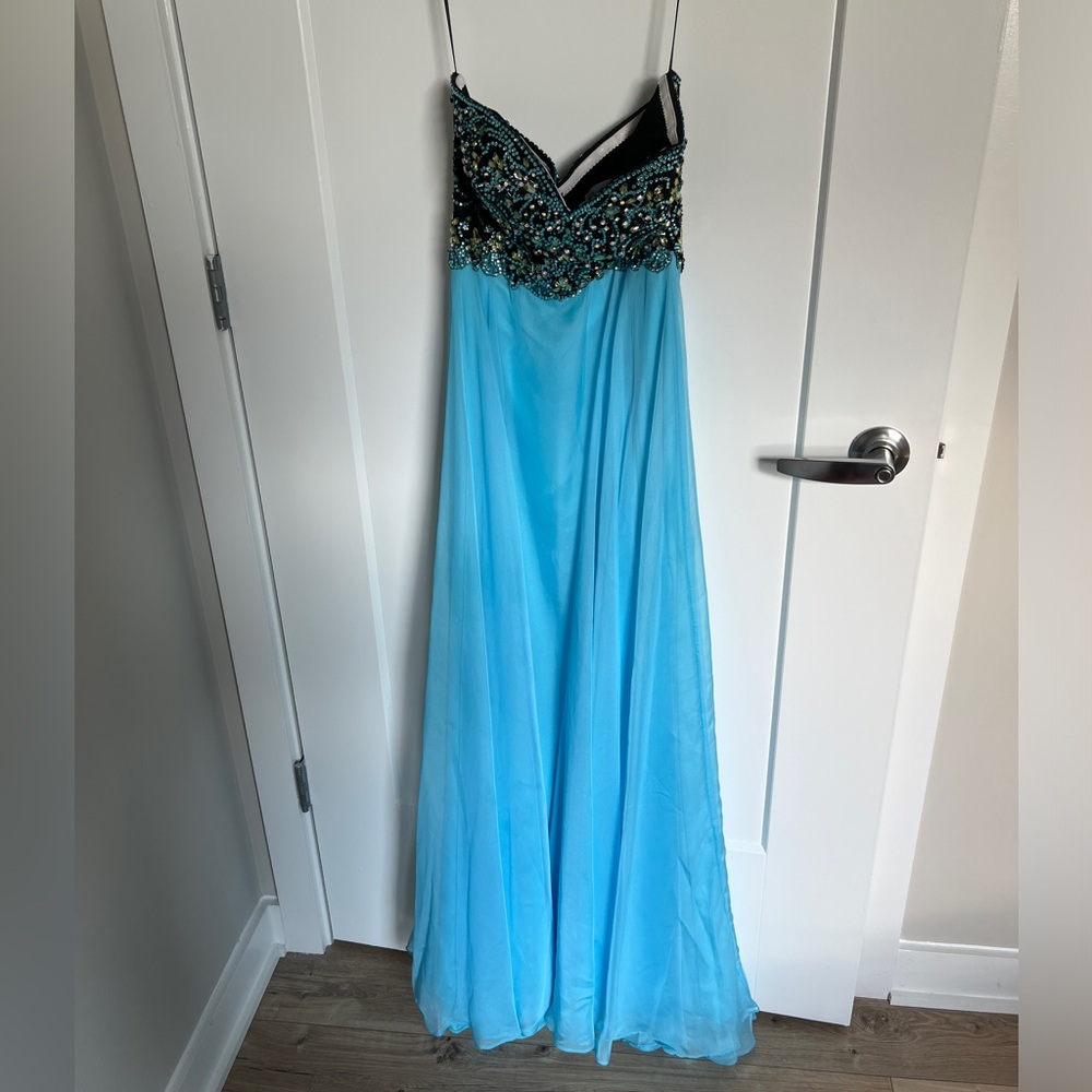 Blue Formal / Prom Dress
